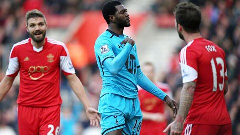 Southampton 2-3 Tottenham: Tuyệt vời Adebayor