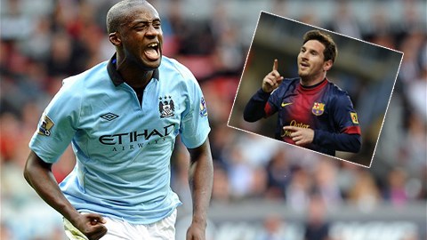 Yaya Toure "rủ rê" Messi đến Man City
