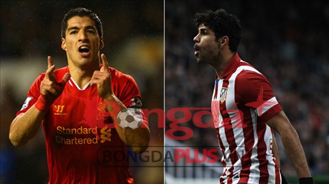 Luis Suarez và Diego Costa: Giống nhau kỳ lạ