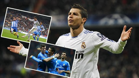 Ronaldo kết thúc năm 2013 với kỉ lục ghi bàn mới