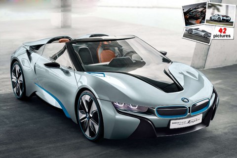 BMW i8 Spyder: Mẫu xe tương lai sẽ ra mắt năm 2015