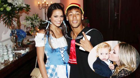 Neymar chăm bồ hơn chăm con