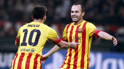 Iniesta không tin có chiến dịch "hạ uy tín" của Messi