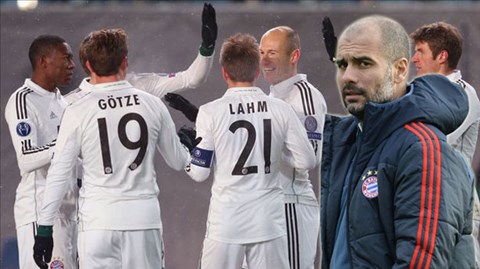 Bayern Munich sơ kết nửa mùa giải 2013/14: Lạc quan với Pep