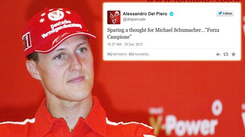Thế giới bóng đá cầu mong Schumacher "tai qua nạn khỏi"