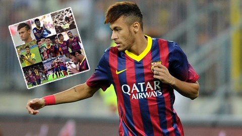9 bức ảnh "tổng kết" năm 2013 của Neymar