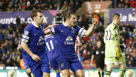 Tường thuật các trận còn lại vòng 20: Everton chết hụt trên sân Stoke