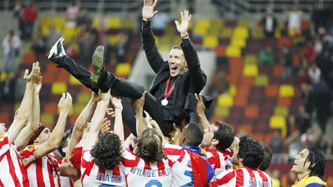 Tròn 2 năm Diego Simeone dẫn dắt Atletico Madrid