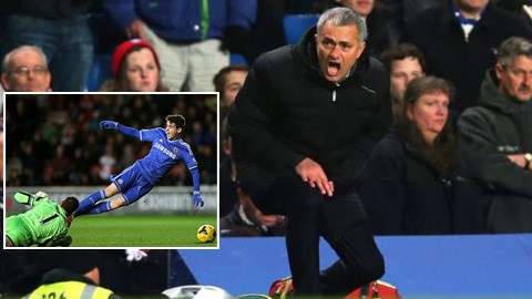 Mourinho tuyên bố Chelsea không có kịch sỹ