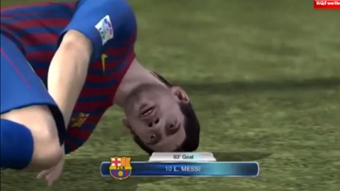 Messi ghi bàn xong rồi… chết