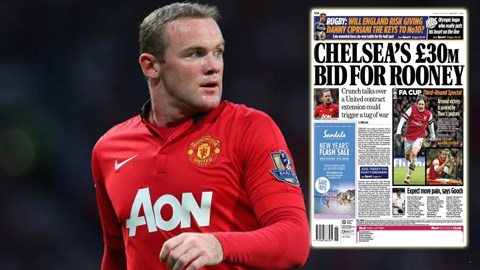 Chelsea: Mục tiêu số 1 là Rooney, sau đó là Balotelli