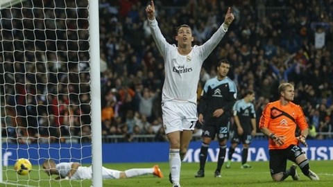 Ronaldo đạt mốc 400 bàn thắng