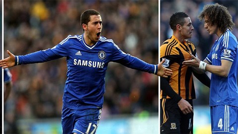 Hull 0-2 Chelsea: Torres và Hazard nổ súng, Chelsea lên đỉnh Premier League