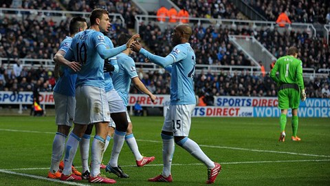 Newcastle 0-2 Man City: Bóng dáng nhà vô địch