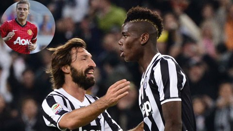 Juventus chèo kéo Vidic, giữ Pogba & Pirlo