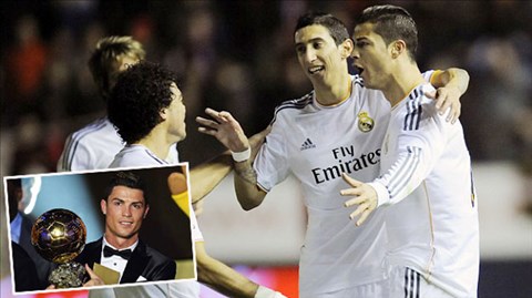 Điểm tin sáng 16/1: Ronaldo lập công làm "quà mừng" QBV 2013