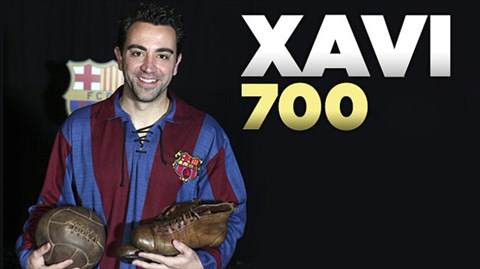 [Infographic] 700 trận cho Barca của Xavi