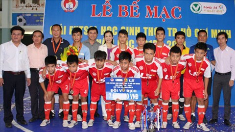 Trường Nguyễn Thị Định vô địch Cúp Thái Sơn Nam