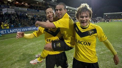 0h45 ngày 19/1: AZ Alkmaar vs NAC Breda
