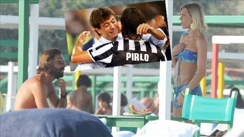 Pirlo bỏ vợ để theo cháu chủ tịch Juve