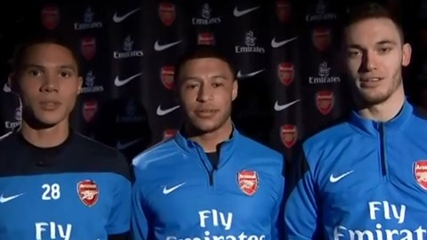 Cầu thủ Arsenal chúc Tết Gooners Việt Nam bằng tiếng Việt