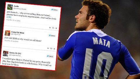 Fan Chelsea đòi Mourinho giải thích lý do bán Mata