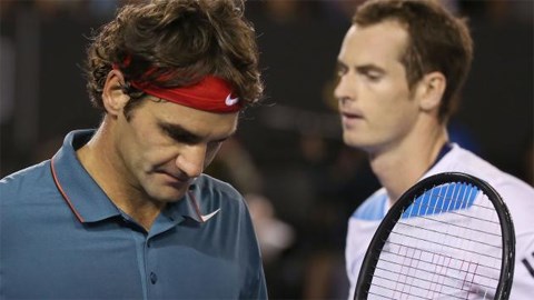 Cập nhật BXH ATP/WTA: Cả Murray lẫn Federer đều tụt hạng