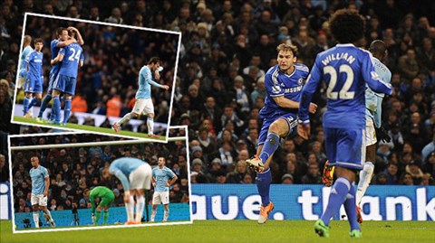 Chấm điểm trận Man City 0-1 Chelsea: Ivanovic sút hay, Hazard quá đỉnh!