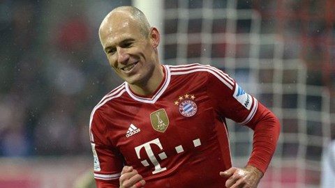 Robben tin Bayern sẽ sớm bị cắt đứt mạch bất bại
