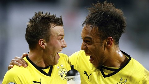 Frankfurt 0-1 Dortmund: Aubameyang tỏa sáng kịp lúc