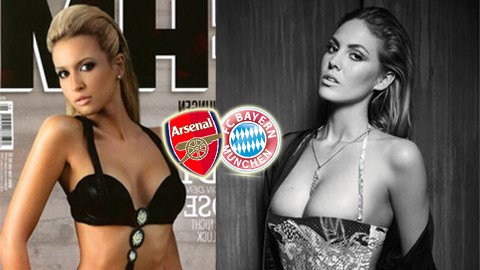 Đại chiến WAGs Arsenal - Bayern: Bạn gái Oezil chẳng ngán Hoa hậu Bundesliga