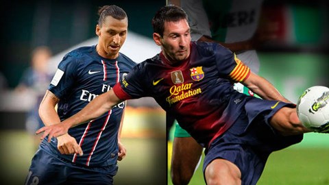 ĐHTB Champions League tuần qua: Song sát Messi - Ibra tái hợp