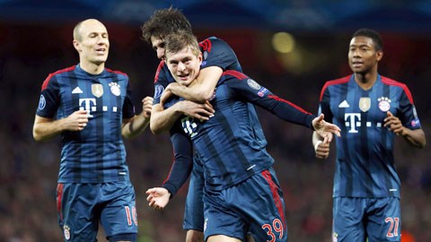 Vòng 1/8 Champions League: Con quái vật thành Munich!