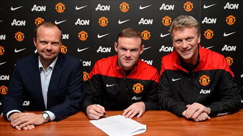 Rooney kí hợp đồng kỷ lục với M.U tới năm 2019