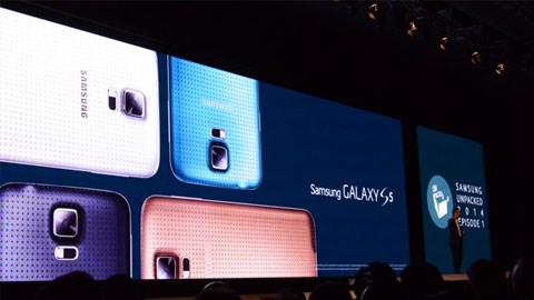 Samsung Galaxy S5 trình làng không mấy ấn tượng