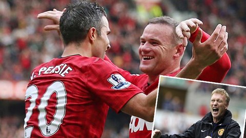 Rooney – Van Persie trở lại, Moyes thở phào