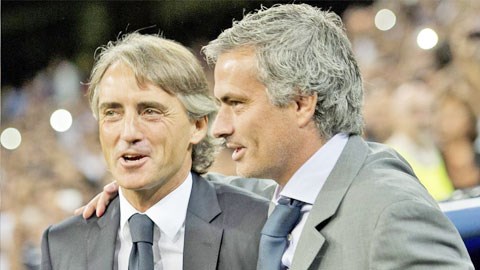 Mourinho, Mancini và câu chuyện chiếc bóng