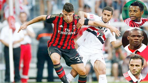 Serie A: AC Milan “mồ côi” tiền đạo
