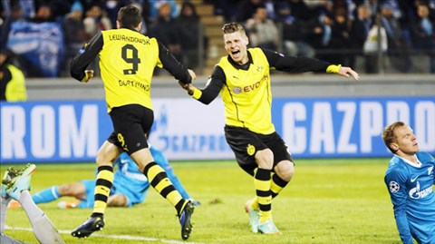 Cơn lốc vàng Dortmund đã trở lại