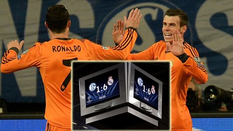 Schalke 1-6 Real: BBC lập cú đúp
