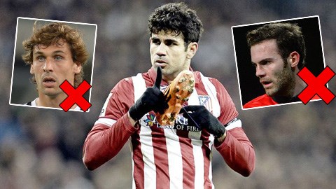 ĐT Tây Ban Nha triệu tập: Costa có mặt, Mata và Llorente bị bỏ rơi