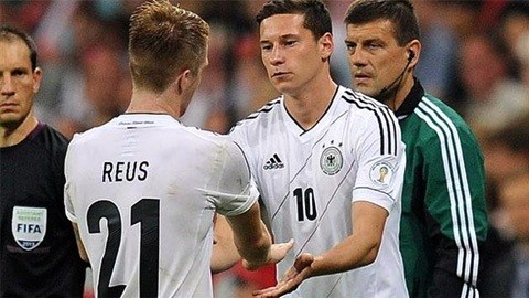 ĐT Đức triệu tập: Không có Draxler và Reus