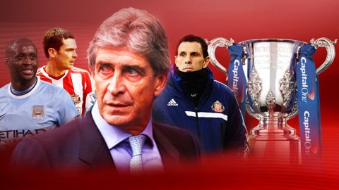 Man City & Sunderland: Đừng quá coi trọng League Cup!