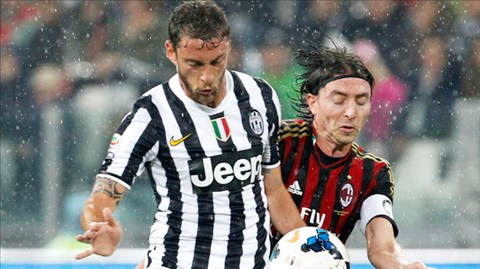 02h45 ngày 3/3, Milan vs Juventus: Giá Seedorf  xỏ giày ra sân...
