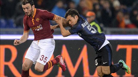 AS Roma 0-0 Inter: Nhạt dần giấc mơ vô địch