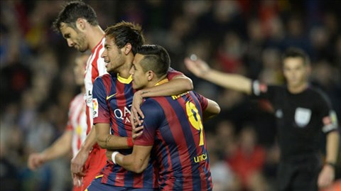 Messi lập siêu phẩm sút phạt, Barca đại thắng Almeria