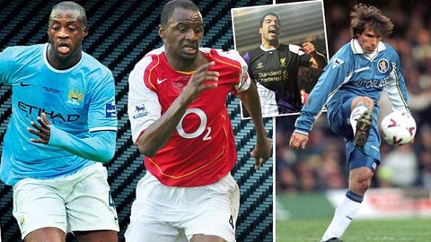 10 ngoại binh xuất sắc nhất lịch sử Premier League