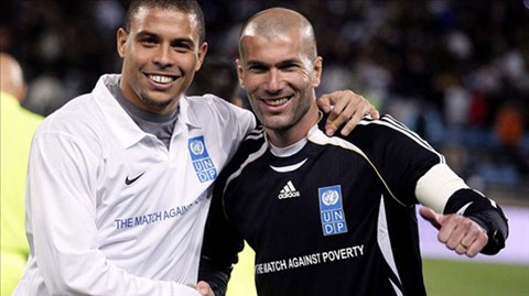 Zidane và Ro béo vẫn "phong độ" như xưa