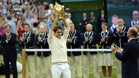 Số phận sắp đặt Federer vô địch Wimbledon 2014?