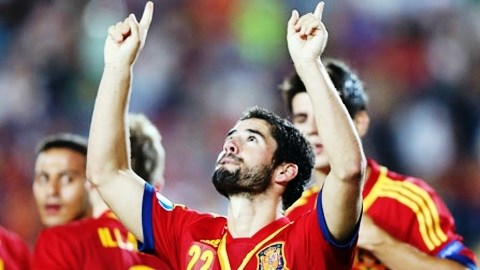 Isco tỏa sáng trong màu áo U21 Tây Ban Nha